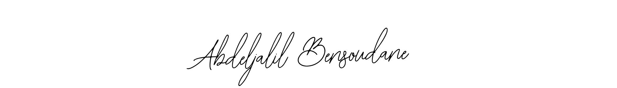 if you are searching for the best signature style for your name Abdeljalil Bensoudane. so please give up your signature search. here we have designed multiple signature styles  using Bearetta-2O07w. Abdeljalil Bensoudane signature style 12 images and pictures png