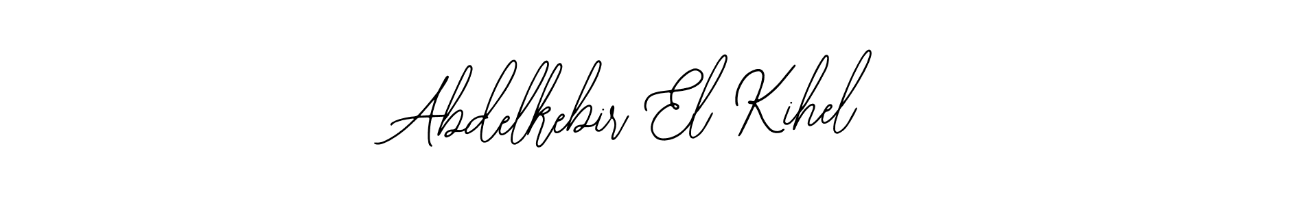 You can use this online signature creator to create a handwritten signature for the name Abdelkebir El Kihel. This is the best online autograph maker. Abdelkebir El Kihel signature style 12 images and pictures png