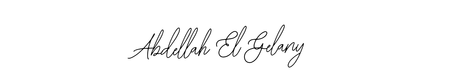 How to Draw Abdellah El Gelany signature style? Bearetta-2O07w is a latest design signature styles for name Abdellah El Gelany. Abdellah El Gelany signature style 12 images and pictures png