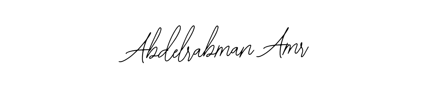Design your own signature with our free online signature maker. With this signature software, you can create a handwritten (Bearetta-2O07w) signature for name Abdelrabman Amr. Abdelrabman Amr signature style 12 images and pictures png
