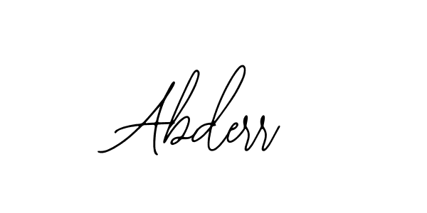 Abderr stylish signature style. Best Handwritten Sign (Bearetta-2O07w) for my name. Handwritten Signature Collection Ideas for my name Abderr. Abderr signature style 12 images and pictures png