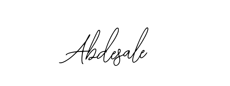 Here are the top 10 professional signature styles for the name Abdesale. These are the best autograph styles you can use for your name. Abdesale signature style 12 images and pictures png