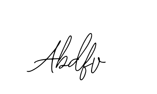Design your own signature with our free online signature maker. With this signature software, you can create a handwritten (Bearetta-2O07w) signature for name Abdfv. Abdfv signature style 12 images and pictures png