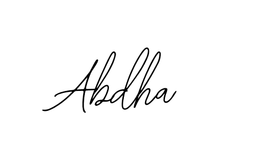 Also we have Abdha name is the best signature style. Create professional handwritten signature collection using Bearetta-2O07w autograph style. Abdha signature style 12 images and pictures png