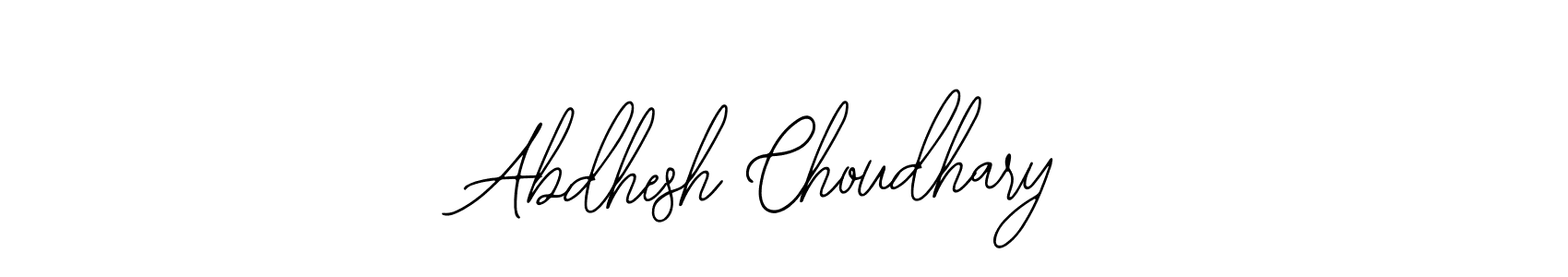 The best way (Bearetta-2O07w) to make a short signature is to pick only two or three words in your name. The name Abdhesh Choudhary include a total of six letters. For converting this name. Abdhesh Choudhary signature style 12 images and pictures png