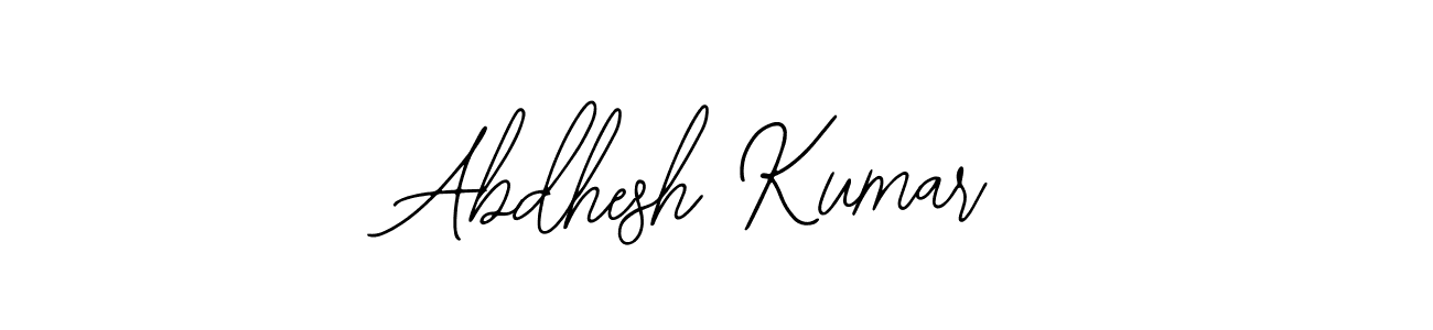 Use a signature maker to create a handwritten signature online. With this signature software, you can design (Bearetta-2O07w) your own signature for name Abdhesh Kumar. Abdhesh Kumar signature style 12 images and pictures png