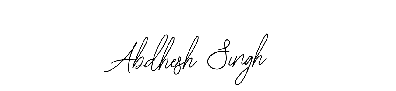 How to Draw Abdhesh Singh signature style? Bearetta-2O07w is a latest design signature styles for name Abdhesh Singh. Abdhesh Singh signature style 12 images and pictures png