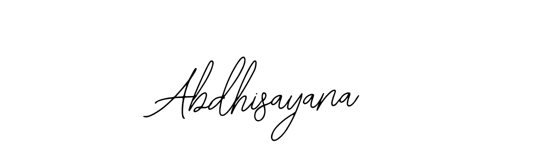 Abdhisayana stylish signature style. Best Handwritten Sign (Bearetta-2O07w) for my name. Handwritten Signature Collection Ideas for my name Abdhisayana. Abdhisayana signature style 12 images and pictures png