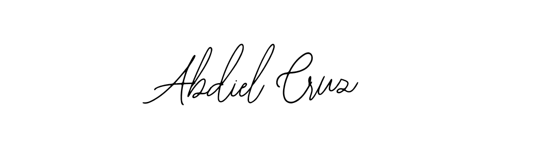 How to make Abdiel Cruz name signature. Use Bearetta-2O07w style for creating short signs online. This is the latest handwritten sign. Abdiel Cruz signature style 12 images and pictures png
