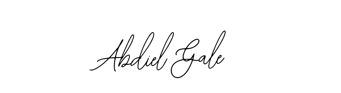 How to make Abdiel Gale name signature. Use Bearetta-2O07w style for creating short signs online. This is the latest handwritten sign. Abdiel Gale signature style 12 images and pictures png