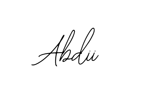 The best way (Bearetta-2O07w) to make a short signature is to pick only two or three words in your name. The name Abdii include a total of six letters. For converting this name. Abdii signature style 12 images and pictures png