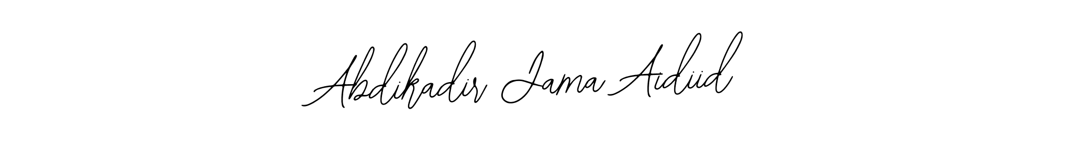 Also You can easily find your signature by using the search form. We will create Abdikadir Jama Aidiid name handwritten signature images for you free of cost using Bearetta-2O07w sign style. Abdikadir Jama Aidiid signature style 12 images and pictures png