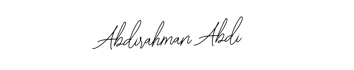 Make a beautiful signature design for name Abdirahman Abdi. With this signature (Bearetta-2O07w) style, you can create a handwritten signature for free. Abdirahman Abdi signature style 12 images and pictures png