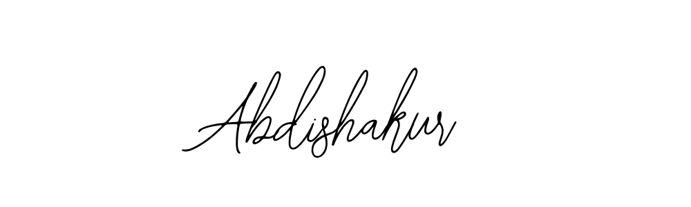 Bearetta-2O07w is a professional signature style that is perfect for those who want to add a touch of class to their signature. It is also a great choice for those who want to make their signature more unique. Get Abdishakur name to fancy signature for free. Abdishakur signature style 12 images and pictures png