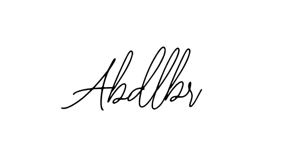 Use a signature maker to create a handwritten signature online. With this signature software, you can design (Bearetta-2O07w) your own signature for name Abdlbr. Abdlbr signature style 12 images and pictures png