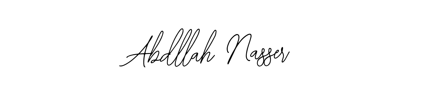 Design your own signature with our free online signature maker. With this signature software, you can create a handwritten (Bearetta-2O07w) signature for name Abdllah Nasser. Abdllah Nasser signature style 12 images and pictures png