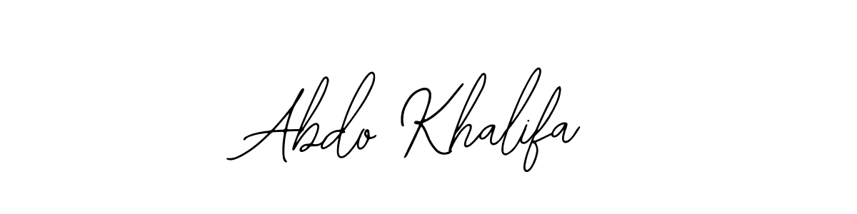 It looks lik you need a new signature style for name Abdo Khalifa. Design unique handwritten (Bearetta-2O07w) signature with our free signature maker in just a few clicks. Abdo Khalifa signature style 12 images and pictures png