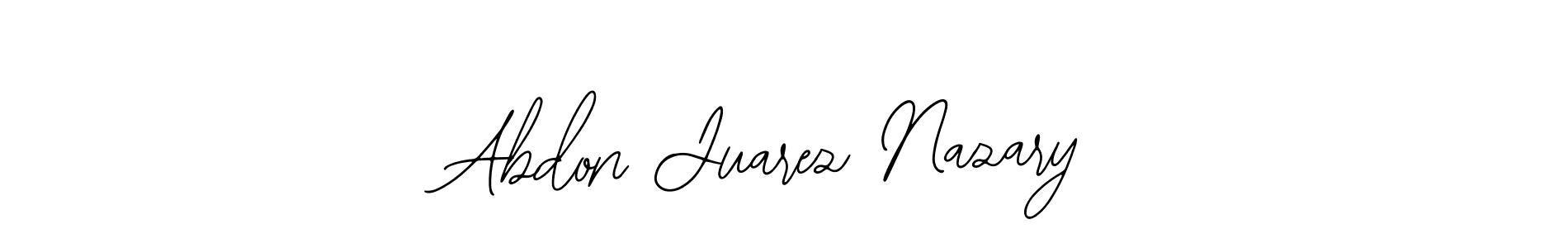 Create a beautiful signature design for name Abdon Juarez Nazary. With this signature (Bearetta-2O07w) fonts, you can make a handwritten signature for free. Abdon Juarez Nazary signature style 12 images and pictures png