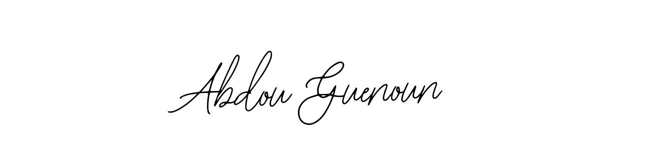 Bearetta-2O07w is a professional signature style that is perfect for those who want to add a touch of class to their signature. It is also a great choice for those who want to make their signature more unique. Get Abdou Guenoun name to fancy signature for free. Abdou Guenoun signature style 12 images and pictures png