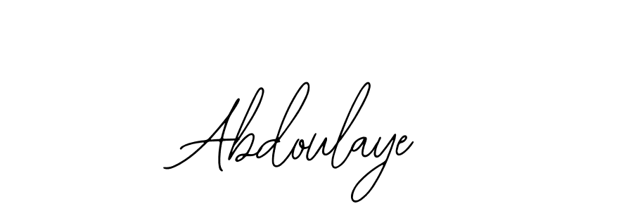 You should practise on your own different ways (Bearetta-2O07w) to write your name (Abdoulaye) in signature. don't let someone else do it for you. Abdoulaye signature style 12 images and pictures png