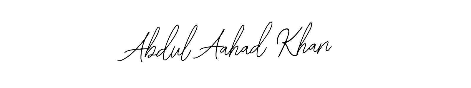 Once you've used our free online signature maker to create your best signature Bearetta-2O07w style, it's time to enjoy all of the benefits that Abdul Aahad Khan name signing documents. Abdul Aahad Khan signature style 12 images and pictures png