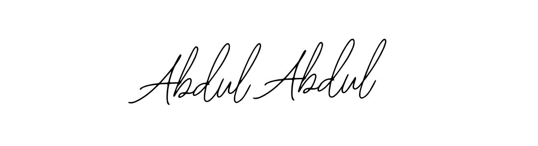 if you are searching for the best signature style for your name Abdul Abdul. so please give up your signature search. here we have designed multiple signature styles  using Bearetta-2O07w. Abdul Abdul signature style 12 images and pictures png