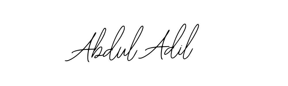 Use a signature maker to create a handwritten signature online. With this signature software, you can design (Bearetta-2O07w) your own signature for name Abdul Adil. Abdul Adil signature style 12 images and pictures png