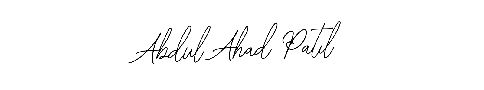 How to Draw Abdul Ahad Patil signature style? Bearetta-2O07w is a latest design signature styles for name Abdul Ahad Patil. Abdul Ahad Patil signature style 12 images and pictures png