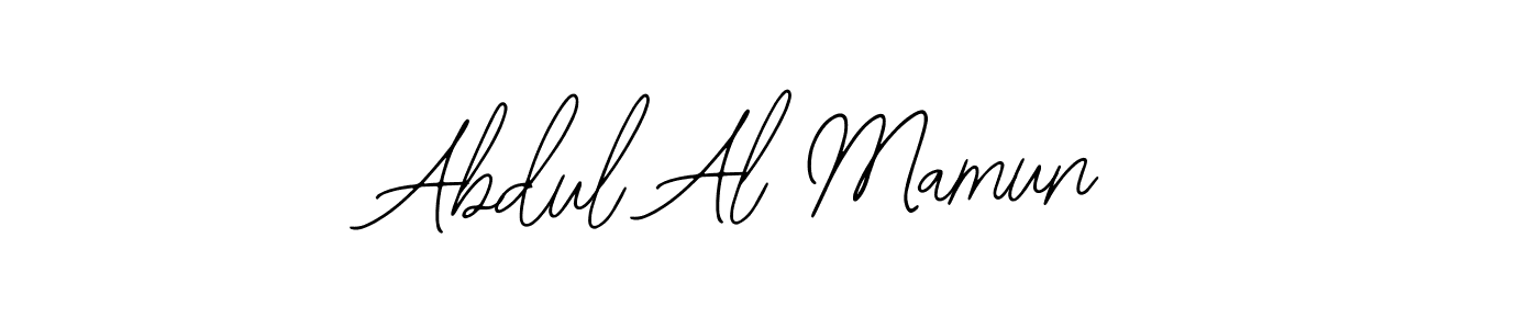 You should practise on your own different ways (Bearetta-2O07w) to write your name (Abdul Al Mamun) in signature. don't let someone else do it for you. Abdul Al Mamun signature style 12 images and pictures png