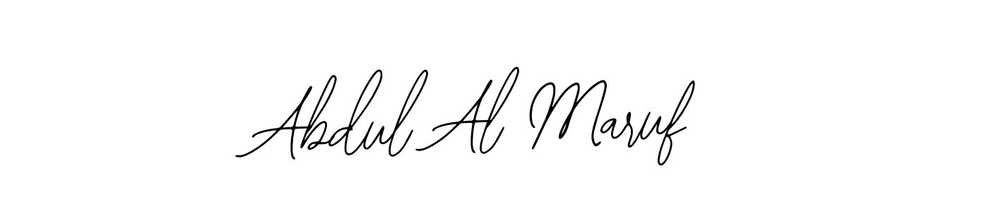 Design your own signature with our free online signature maker. With this signature software, you can create a handwritten (Bearetta-2O07w) signature for name Abdul Al Maruf. Abdul Al Maruf signature style 12 images and pictures png