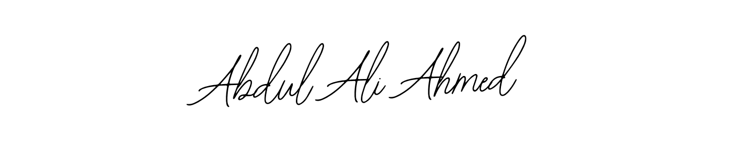 Bearetta-2O07w is a professional signature style that is perfect for those who want to add a touch of class to their signature. It is also a great choice for those who want to make their signature more unique. Get Abdul Ali Ahmed name to fancy signature for free. Abdul Ali Ahmed signature style 12 images and pictures png