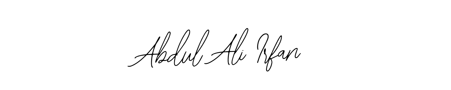 How to Draw Abdul Ali Irfan signature style? Bearetta-2O07w is a latest design signature styles for name Abdul Ali Irfan. Abdul Ali Irfan signature style 12 images and pictures png