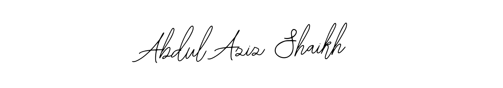 Also You can easily find your signature by using the search form. We will create Abdul Aziz Shaikh name handwritten signature images for you free of cost using Bearetta-2O07w sign style. Abdul Aziz Shaikh signature style 12 images and pictures png