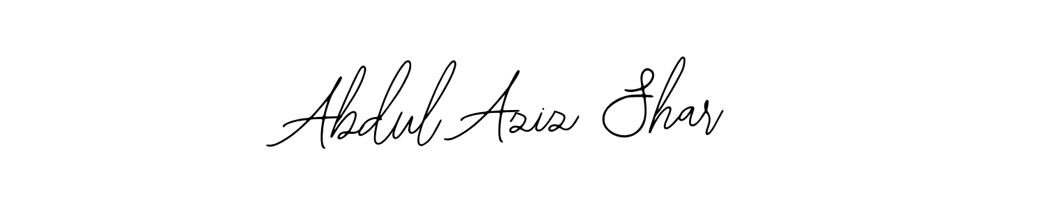 Make a beautiful signature design for name Abdul Aziz Shar. Use this online signature maker to create a handwritten signature for free. Abdul Aziz Shar signature style 12 images and pictures png