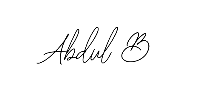 Best and Professional Signature Style for Abdul B. Bearetta-2O07w Best Signature Style Collection. Abdul B signature style 12 images and pictures png