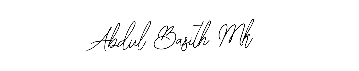 Abdul Basith Mk stylish signature style. Best Handwritten Sign (Bearetta-2O07w) for my name. Handwritten Signature Collection Ideas for my name Abdul Basith Mk. Abdul Basith Mk signature style 12 images and pictures png