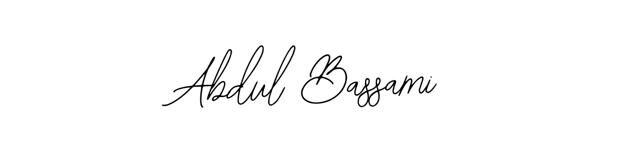 Make a beautiful signature design for name Abdul Bassami. With this signature (Bearetta-2O07w) style, you can create a handwritten signature for free. Abdul Bassami signature style 12 images and pictures png