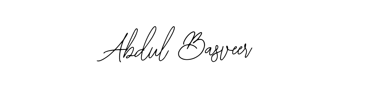 This is the best signature style for the Abdul Basveer name. Also you like these signature font (Bearetta-2O07w). Mix name signature. Abdul Basveer signature style 12 images and pictures png