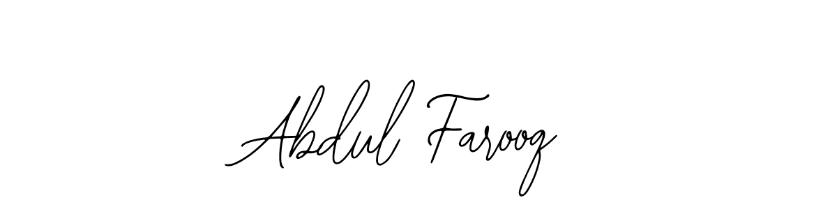 You should practise on your own different ways (Bearetta-2O07w) to write your name (Abdul Farooq) in signature. don't let someone else do it for you. Abdul Farooq signature style 12 images and pictures png