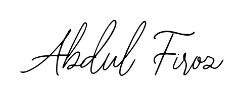 How to make Abdul Firoz name signature. Use Bearetta-2O07w style for creating short signs online. This is the latest handwritten sign. Abdul Firoz signature style 12 images and pictures png