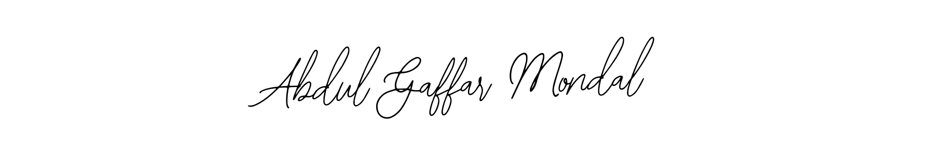 if you are searching for the best signature style for your name Abdul Gaffar Mondal. so please give up your signature search. here we have designed multiple signature styles  using Bearetta-2O07w. Abdul Gaffar Mondal signature style 12 images and pictures png