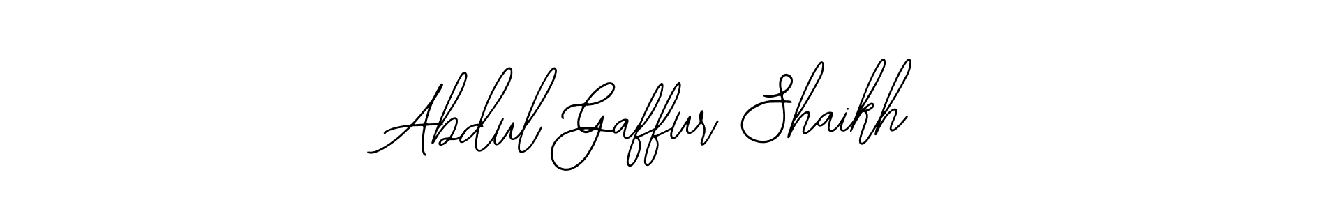 if you are searching for the best signature style for your name Abdul Gaffur Shaikh. so please give up your signature search. here we have designed multiple signature styles  using Bearetta-2O07w. Abdul Gaffur Shaikh signature style 12 images and pictures png