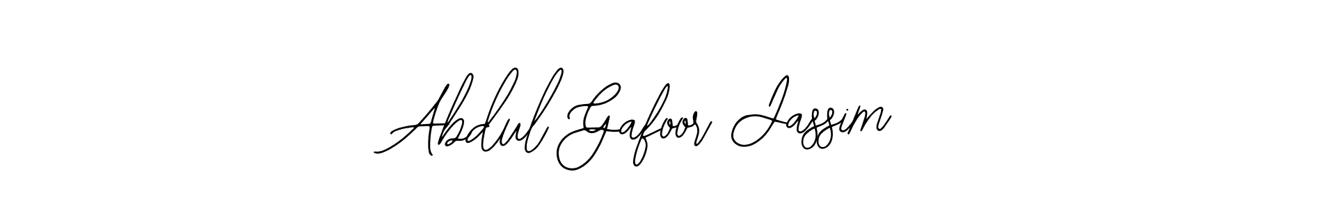 It looks lik you need a new signature style for name Abdul Gafoor Jassim. Design unique handwritten (Bearetta-2O07w) signature with our free signature maker in just a few clicks. Abdul Gafoor Jassim signature style 12 images and pictures png