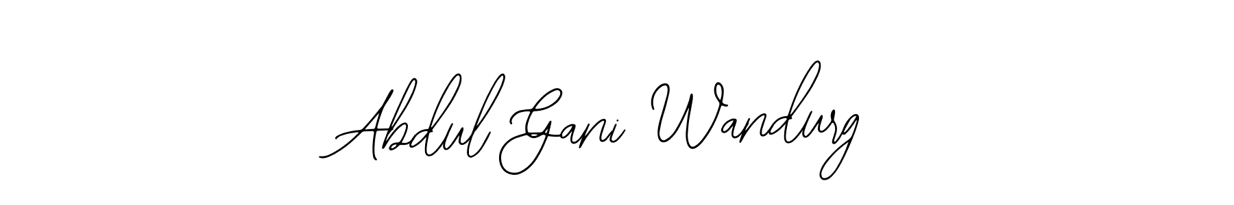 See photos of Abdul Gani Wandurg official signature by Spectra . Check more albums & portfolios. Read reviews & check more about Bearetta-2O07w font. Abdul Gani Wandurg signature style 12 images and pictures png