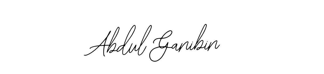 if you are searching for the best signature style for your name Abdul Ganibin. so please give up your signature search. here we have designed multiple signature styles  using Bearetta-2O07w. Abdul Ganibin signature style 12 images and pictures png