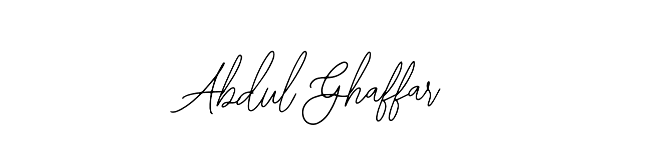 How to make Abdul Ghaffar signature? Bearetta-2O07w is a professional autograph style. Create handwritten signature for Abdul Ghaffar name. Abdul Ghaffar signature style 12 images and pictures png