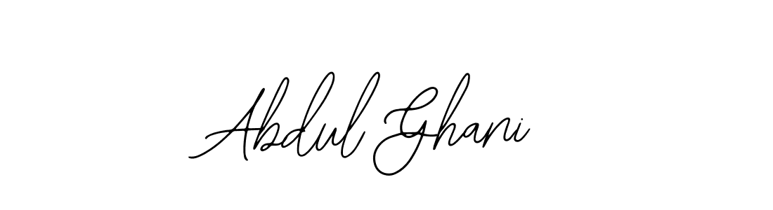 You should practise on your own different ways (Bearetta-2O07w) to write your name (Abdul Ghani) in signature. don't let someone else do it for you. Abdul Ghani signature style 12 images and pictures png