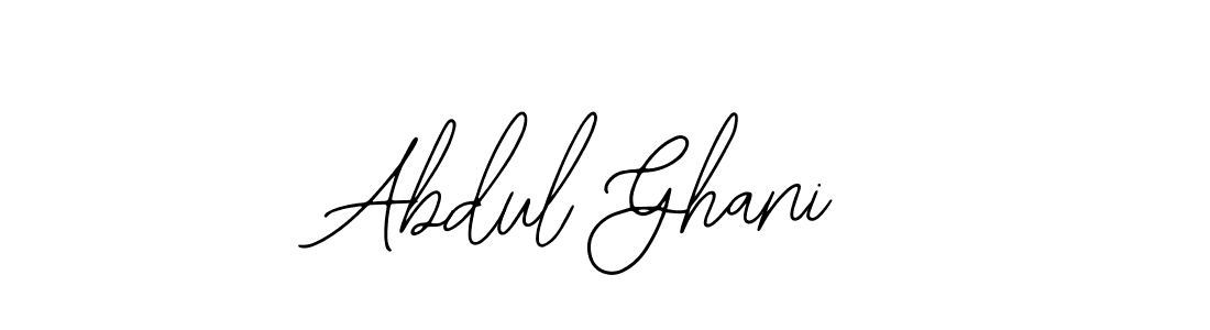 You should practise on your own different ways (Bearetta-2O07w) to write your name (Abdul Ghani) in signature. don't let someone else do it for you. Abdul Ghani signature style 12 images and pictures png