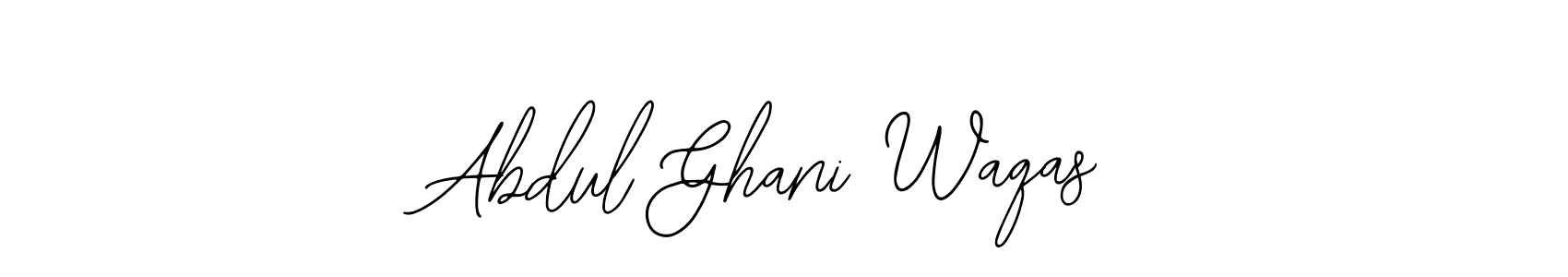How to make Abdul Ghani Waqas signature? Bearetta-2O07w is a professional autograph style. Create handwritten signature for Abdul Ghani Waqas name. Abdul Ghani Waqas signature style 12 images and pictures png