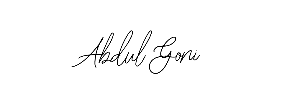 How to Draw Abdul Goni signature style? Bearetta-2O07w is a latest design signature styles for name Abdul Goni. Abdul Goni signature style 12 images and pictures png